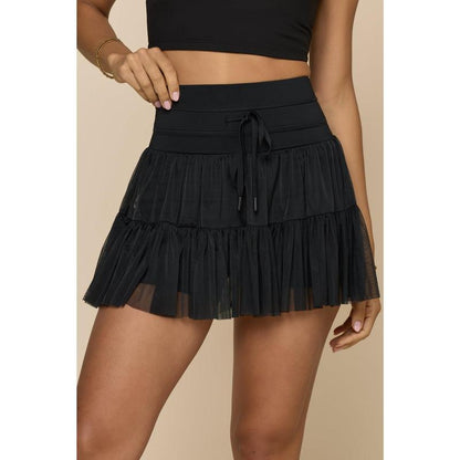 Pirouette Skort – Schwarz