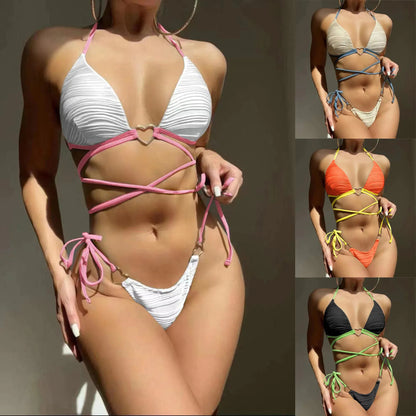 New Sexy Womens Bikinis Sets Clear Strap Shape Swimsuits Ladies Bathing Suits Swim Wear Beach Woman Swimwears Mixed brands swimwear - Seldom Seen Styles