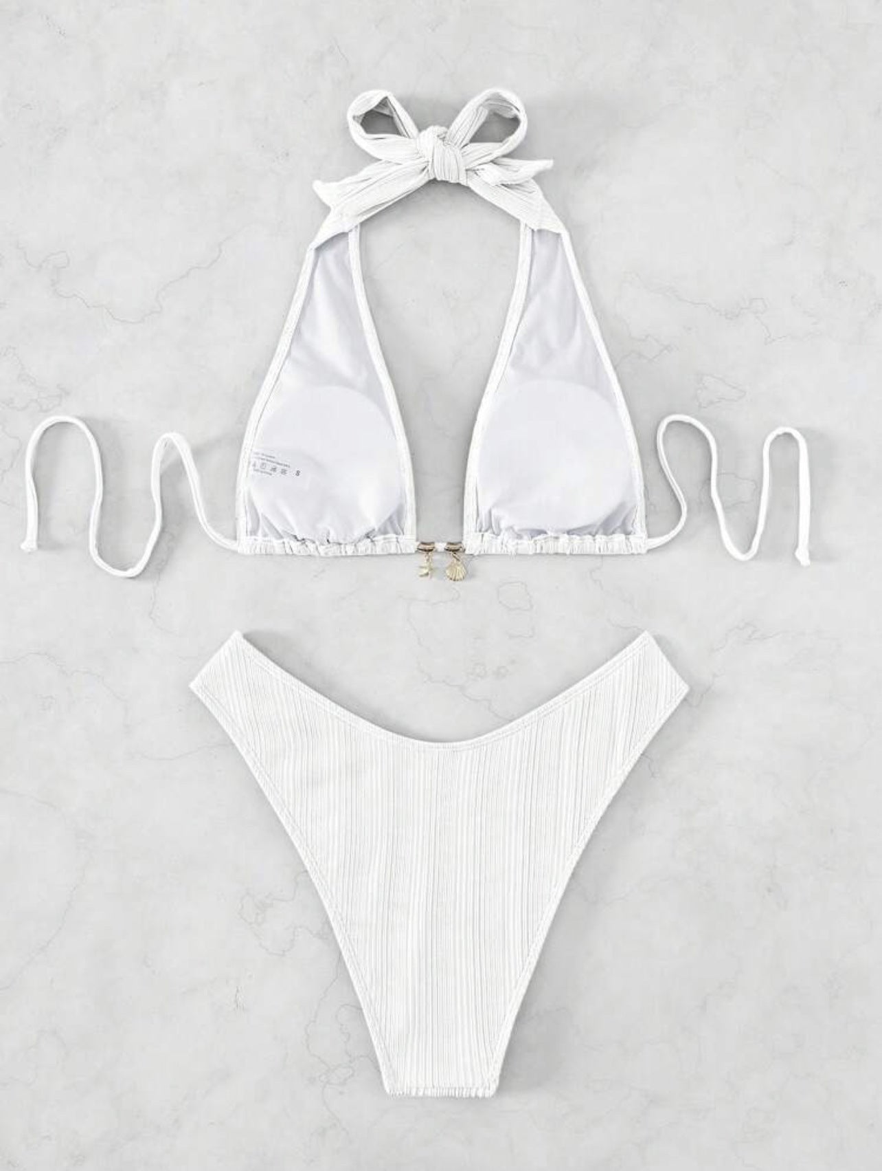 white bathing suits​