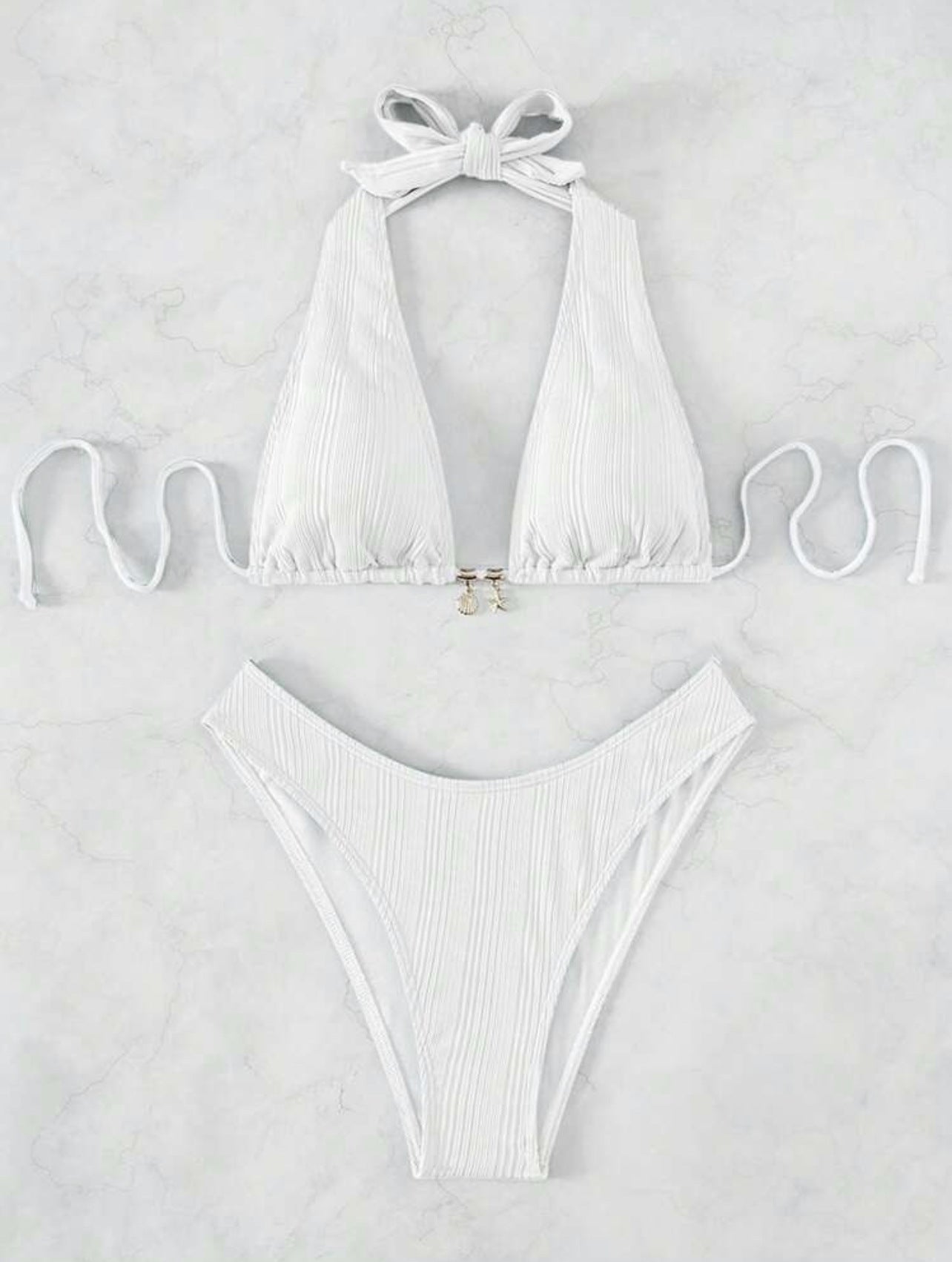 white bathing suits​