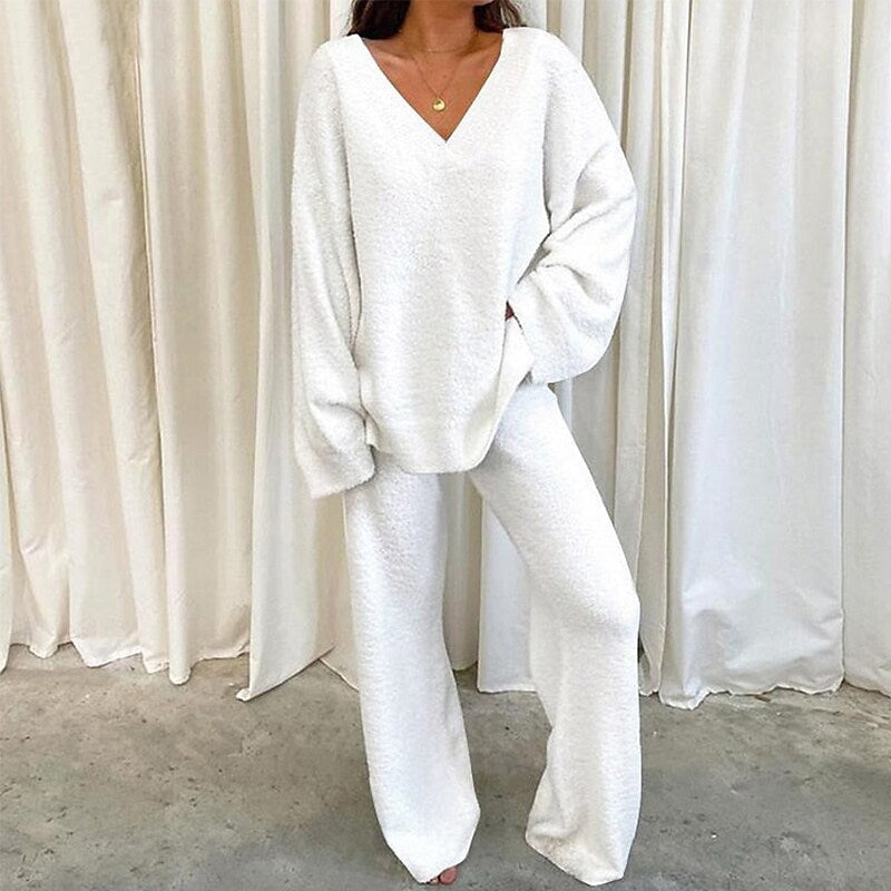 Xiaran Sweater & Lounge Pants Set