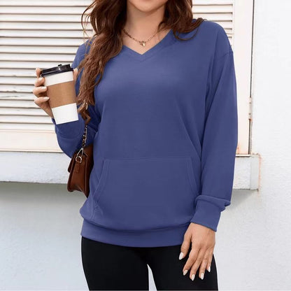 Sweatshirt for Women Long Sleeve Crewneck Sweatshirt Women Causal Loose Fit Pullover Tunic Top Fall Clothes Shirts