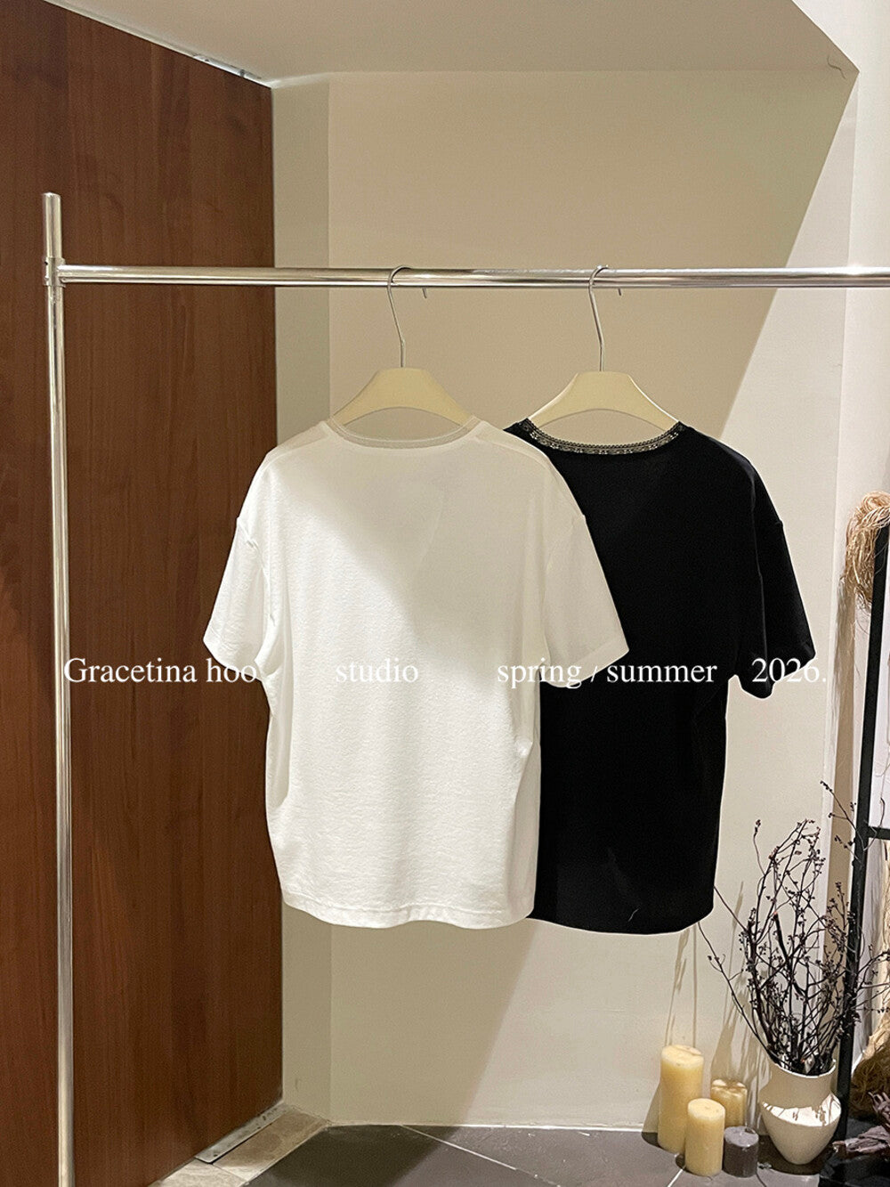 French Lace V-Neck T-Shirt – Minimal Loose Fit Casual Chic Summer Tee - Seldom Seen Styles