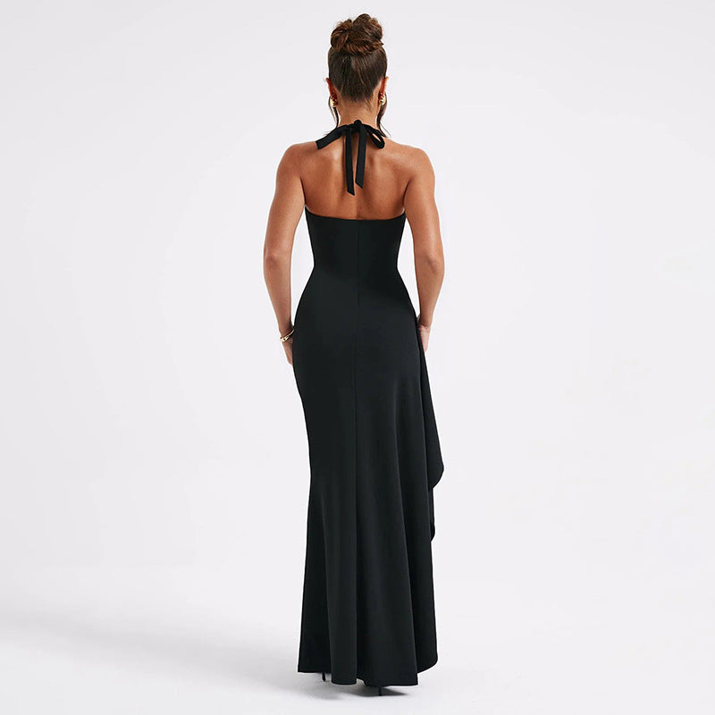 
black midi gown