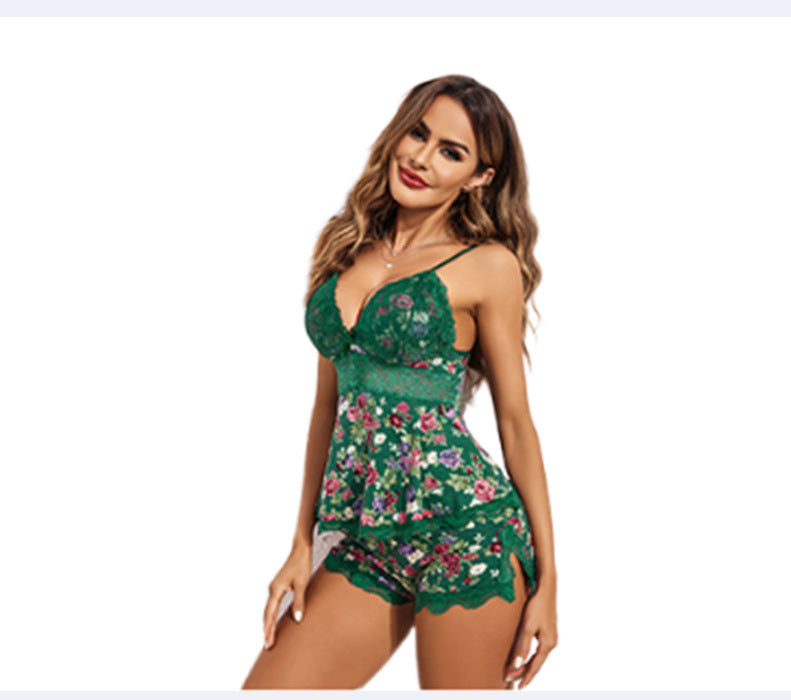 Womens Lingerie Set Pjs and Panty Set Camisole Set Modal Sweetness Sleepwear For Holiday Daily Wear - Seldom Seen Styles