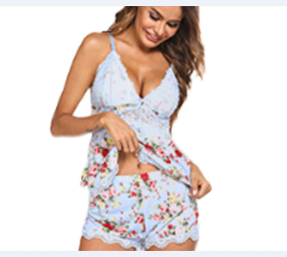 Ensemble de lingerie pour femme, pyjama et culotte, ensemble caraco en modal, vêtements de nuit doux pour les vacances, à porter au quotidien