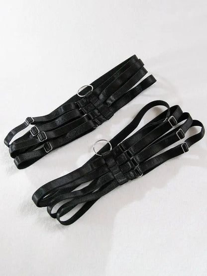 Hard To Keep - 3-Piece Velvet Lingerie Set