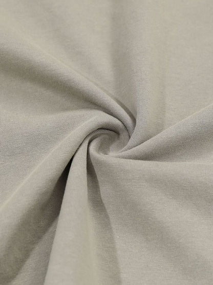 Jersey Distressed Camouflage Faux Two-Piece Graphic T-Shirt