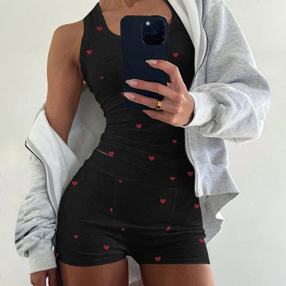 Ensemble de pyjama AMORA™ Cœur