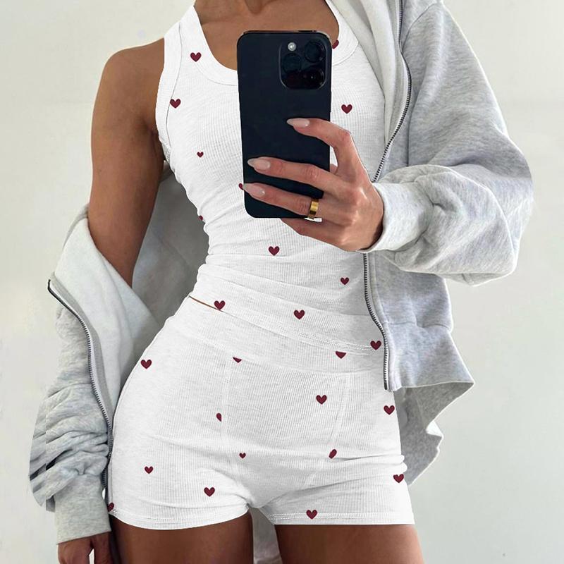 AMORA™ Heart Pajama Set - Seldom Seen Styles