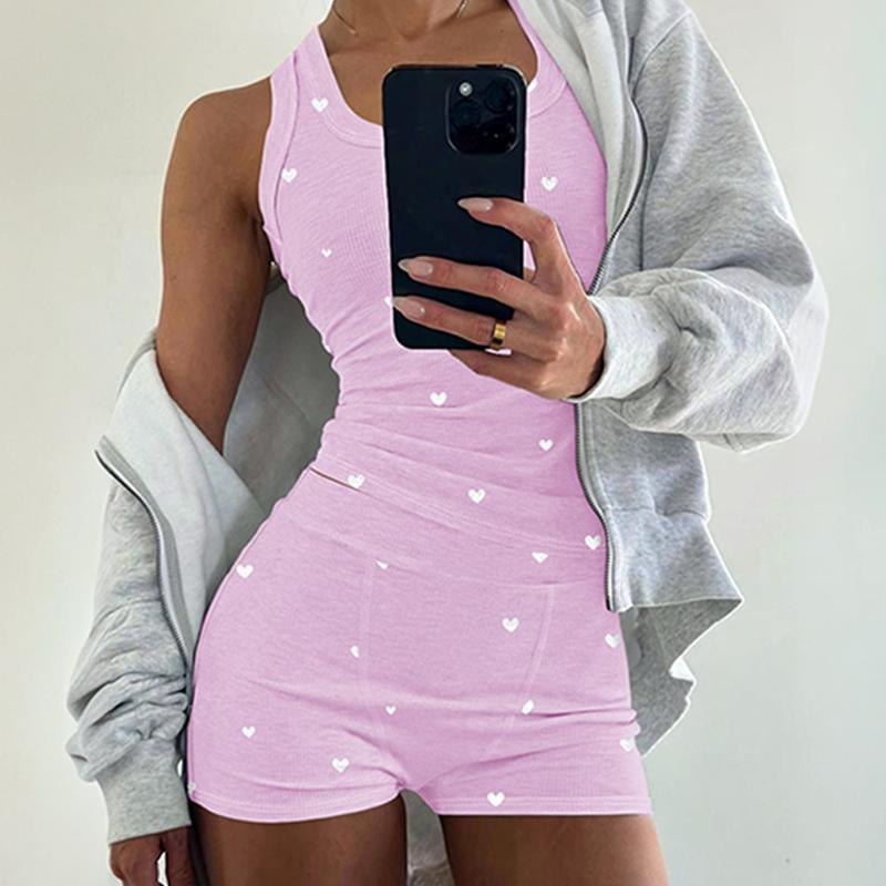 AMORA™ Heart Pajama Set - Seldom Seen Styles