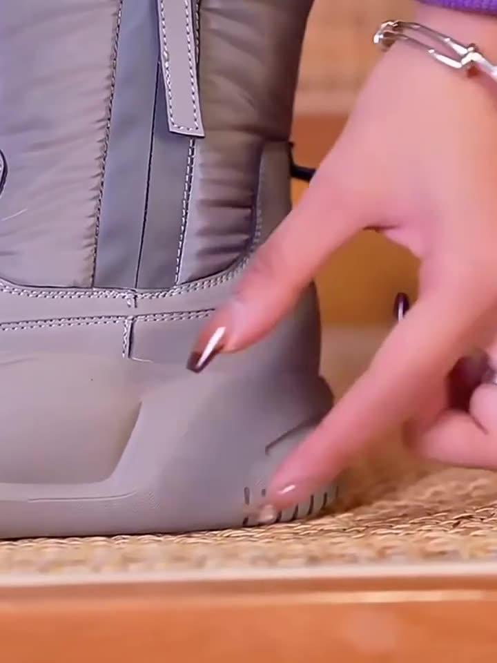 Women's winter velvet thickened non-slip warm Martin boots - Seldom Seen Styles