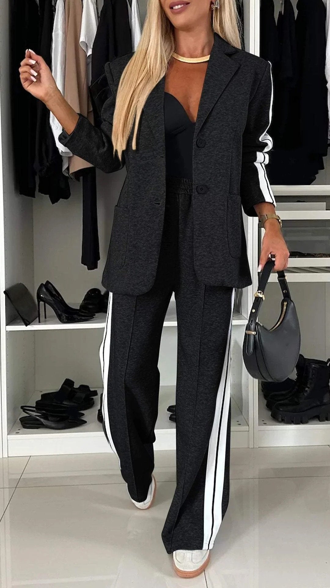 Women's Autumn Casual Two-piece Suit - Seldom Seen Styles