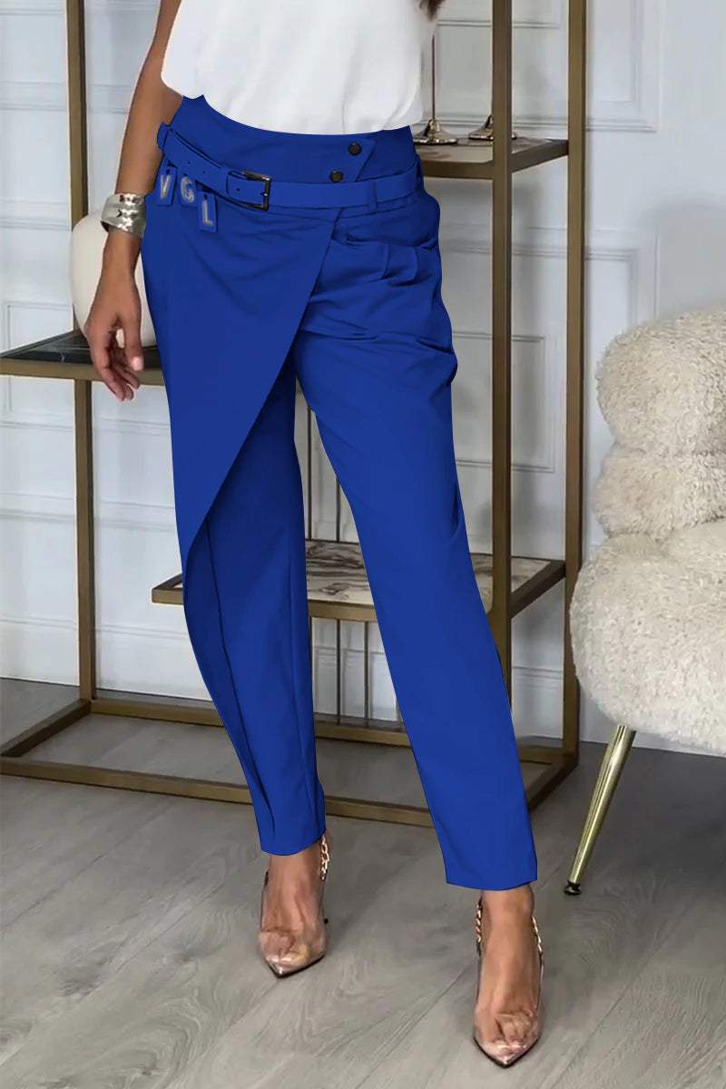 Women's Irregular Design Casual Trousers - Seldom Seen Styles