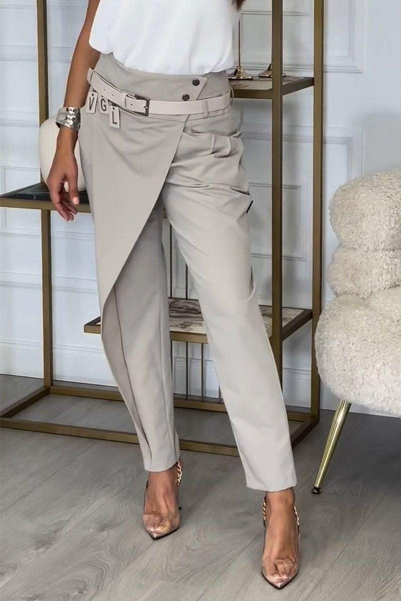 Women's Irregular Design Casual Trousers - Seldom Seen Styles
