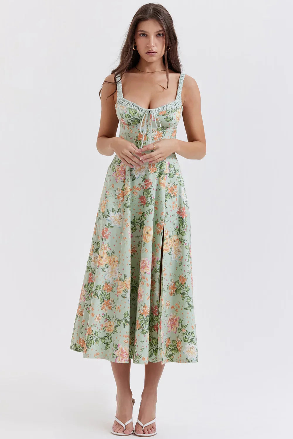 Seraphine - Floral Green - Seldom Seen Styles