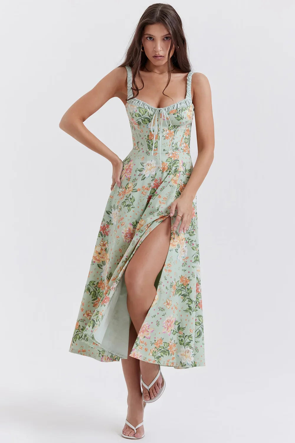 Seraphine - Floral Green - Seldom Seen Styles