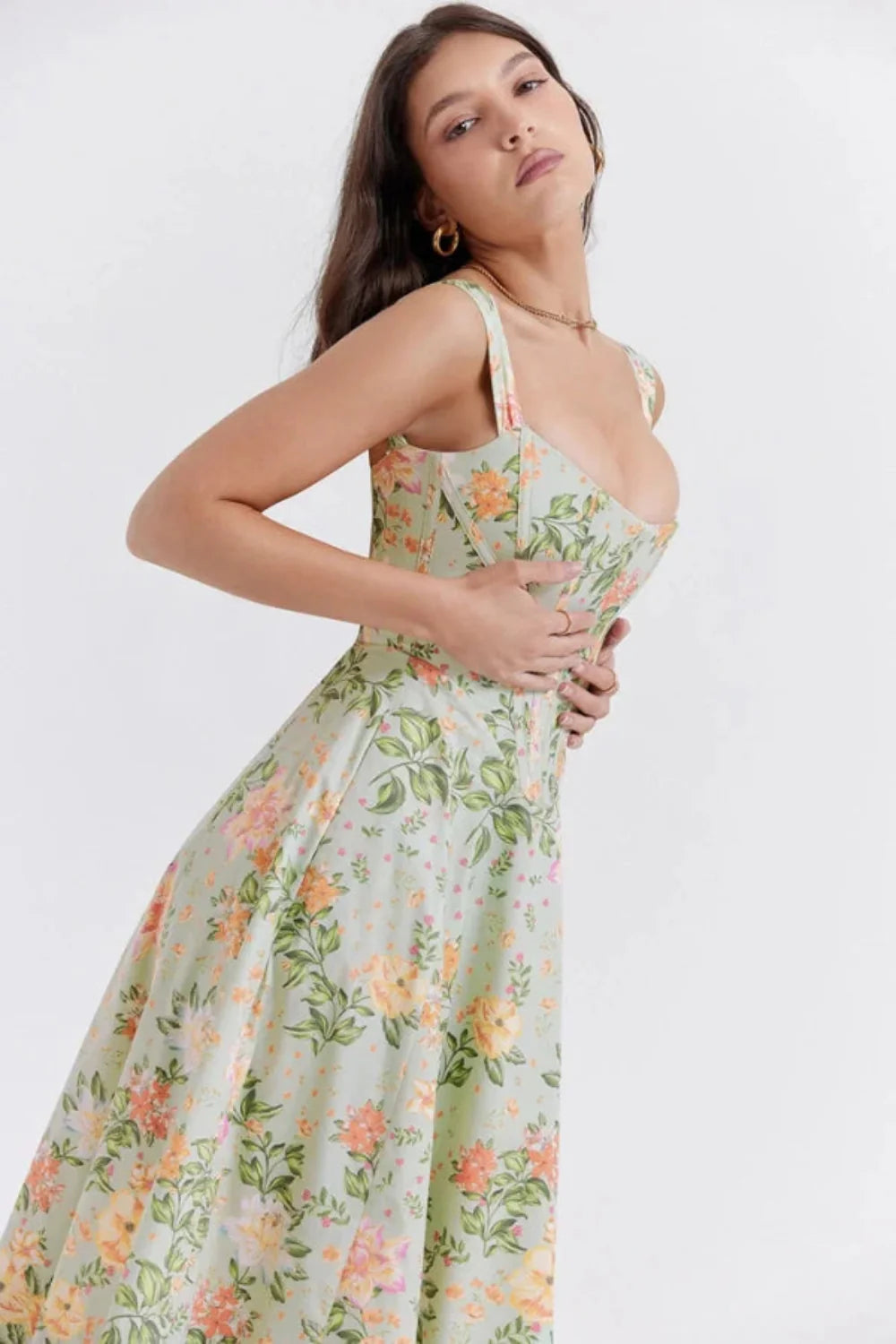 Seraphine - Floral Green - Seldom Seen Styles