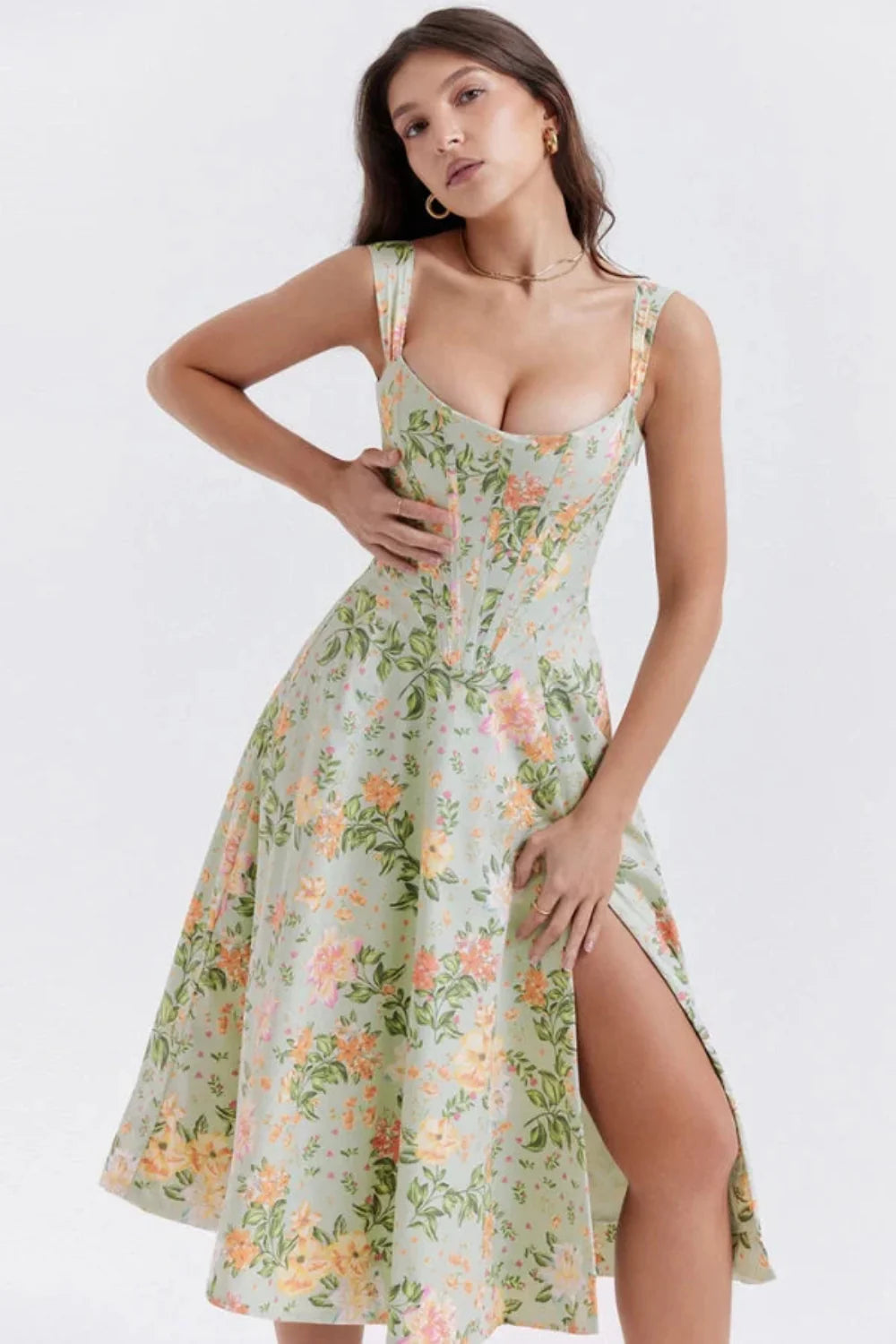 Seraphine - Floral Green - Seldom Seen Styles