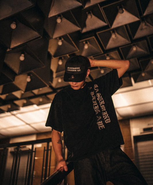 mastermind JAPAN x BAPE︎ Gothic Logo Tee 2026 - Seldom Seen Styles