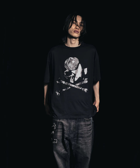 mastermind JAPAN x BAPE︎ Tropical Camo Skull STA Tee 2026 - Black - Seldom Seen Styles