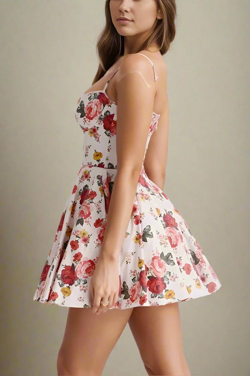 Mavis Mini Dress - Red Wine - Seldom Seen Styles