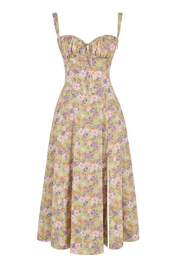 Elegant Waist Dress with Flattering Fit - Seldom Seen Styles