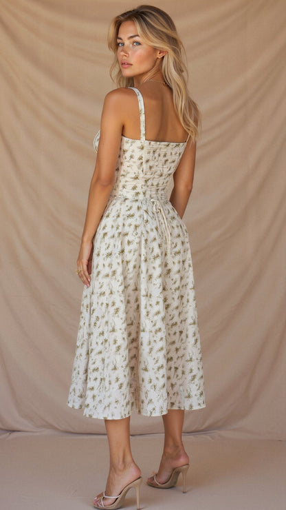 Elegant Waist Dress with Flattering Fit
