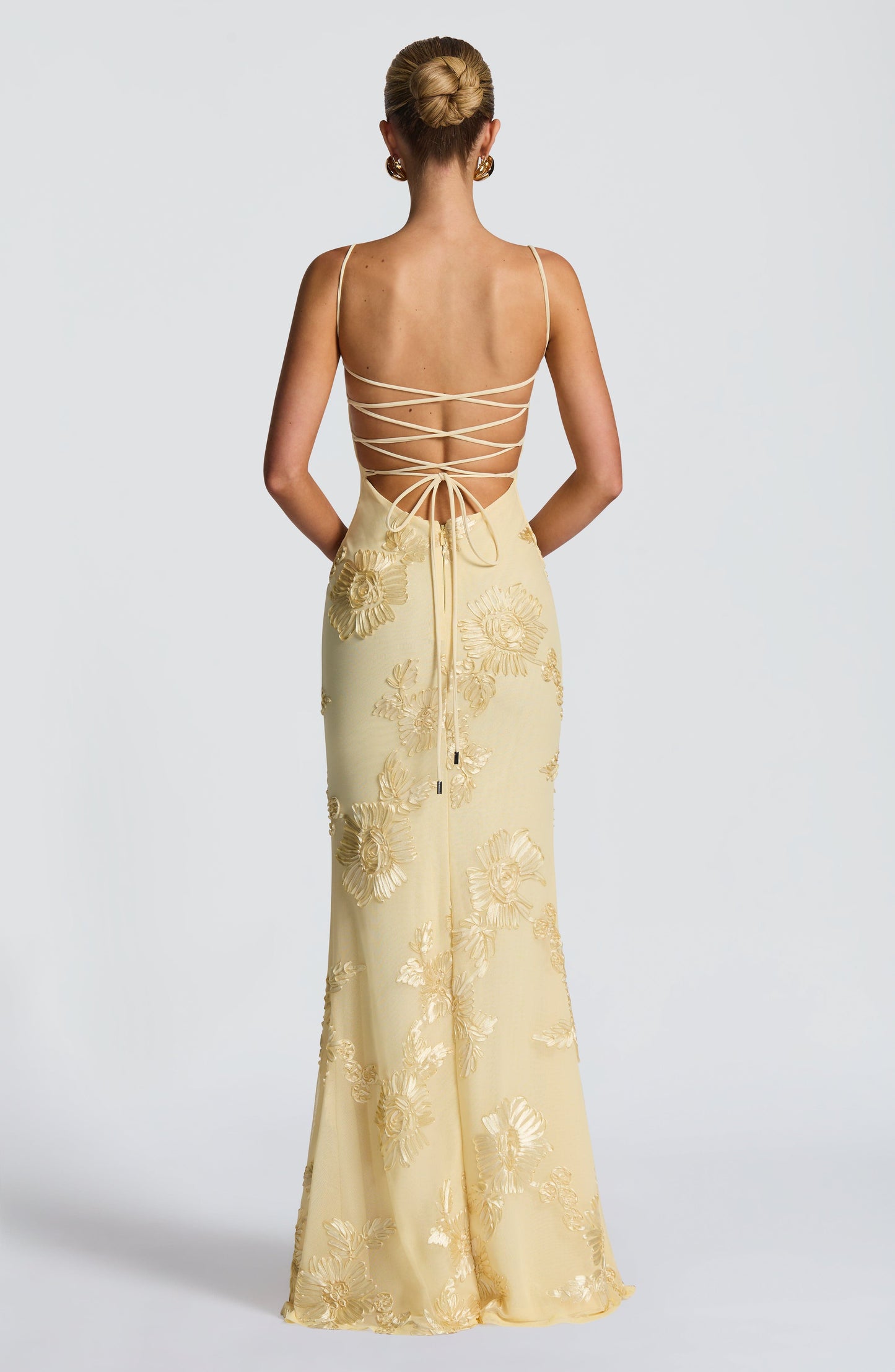Nefertiti Maxi Dress - Lemon Dress Babyboo Fashion Premium Exclusive Design