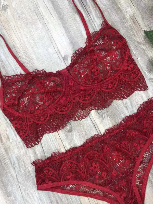 Never Ever Lace 2 Piece Set - Lingerie - Seldom Seen Styles