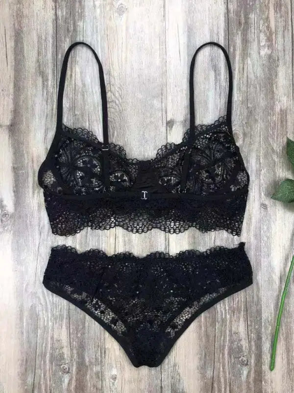 Never Ever Lace 2 Piece Set - Lingerie - Seldom Seen Styles