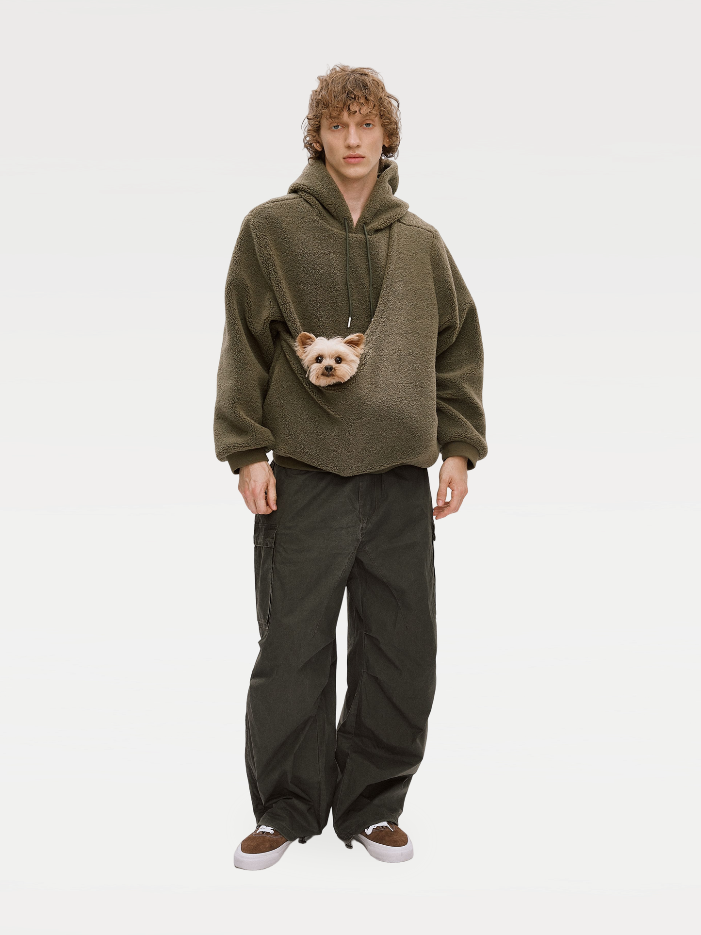 Riikyu【Multi-colour】Kangaroo Pouch Unisex Fleece Hoodie - Seldom Seen Styles