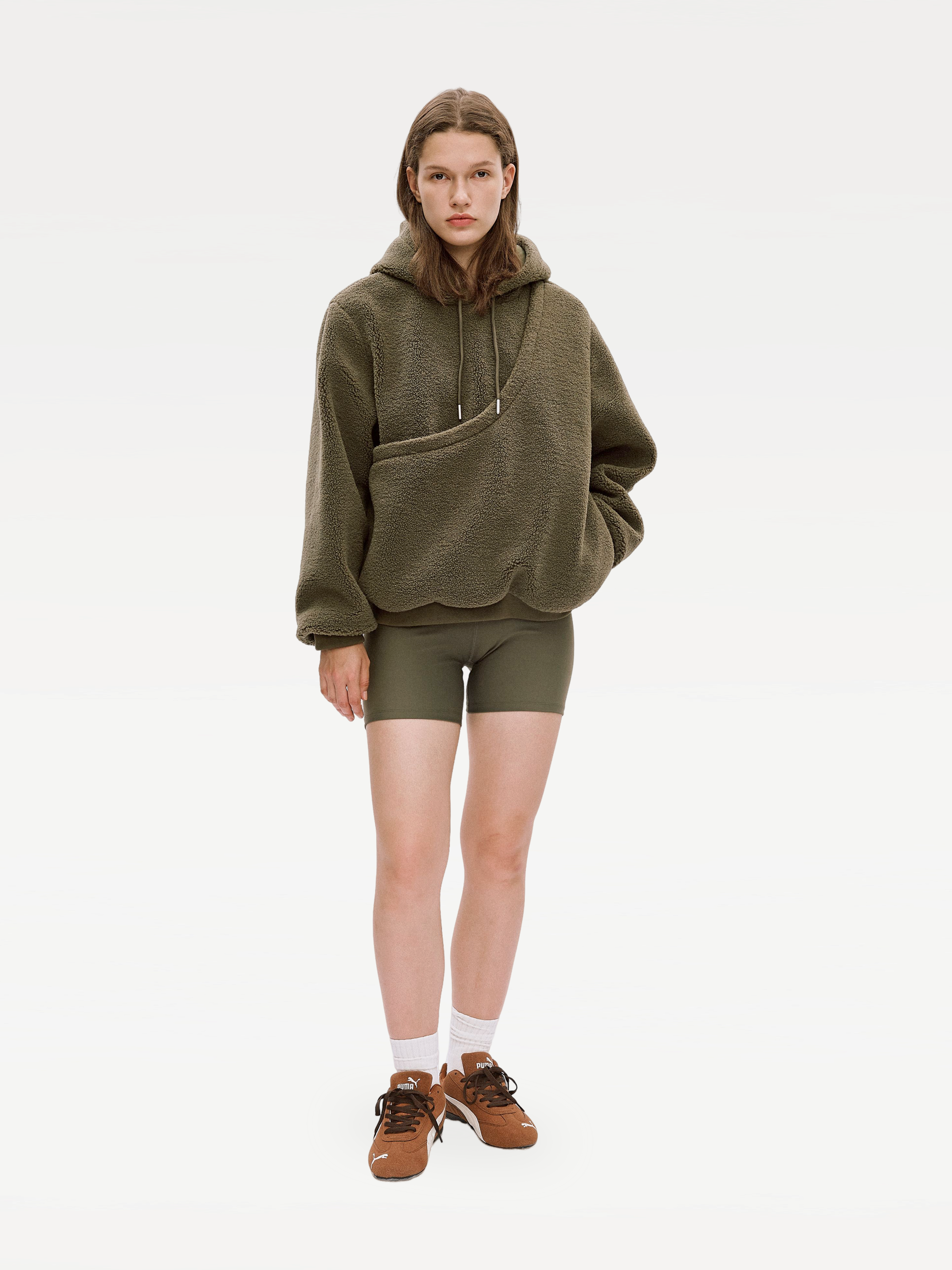 Riikyu【Multi-colour】Kangaroo Pouch Unisex Fleece Hoodie - Seldom Seen Styles
