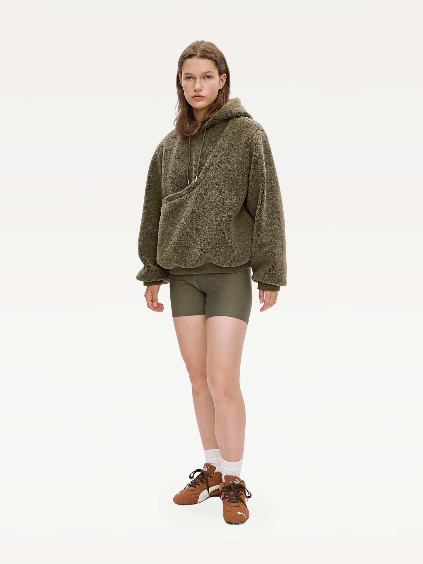 Riikyu【Multi-colour】Kangaroo Pouch Unisex Fleece Hoodie - Seldom Seen Styles