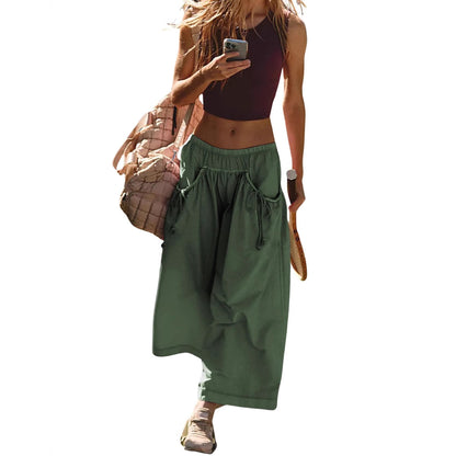 Pantalon parachute pour femme