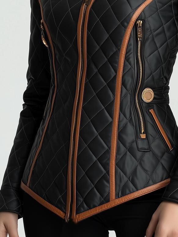 Lillian | Diamond-quilted Padded Jacket - Seldom Seen Styles