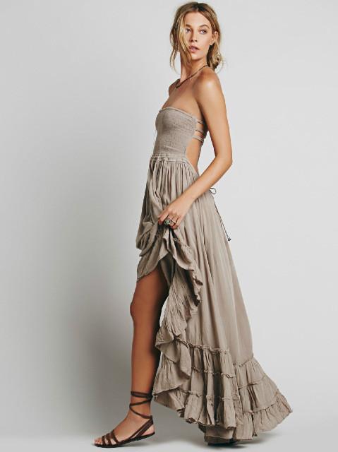 Sexy Bohemian Dress Long Backless Summer - Seldom Seen Styles