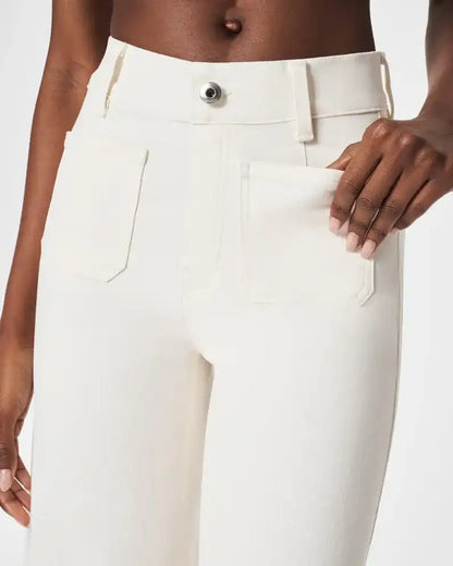 Tummy Control Cropped Wide-Leg Jeans  2025 Best Selling Jeans