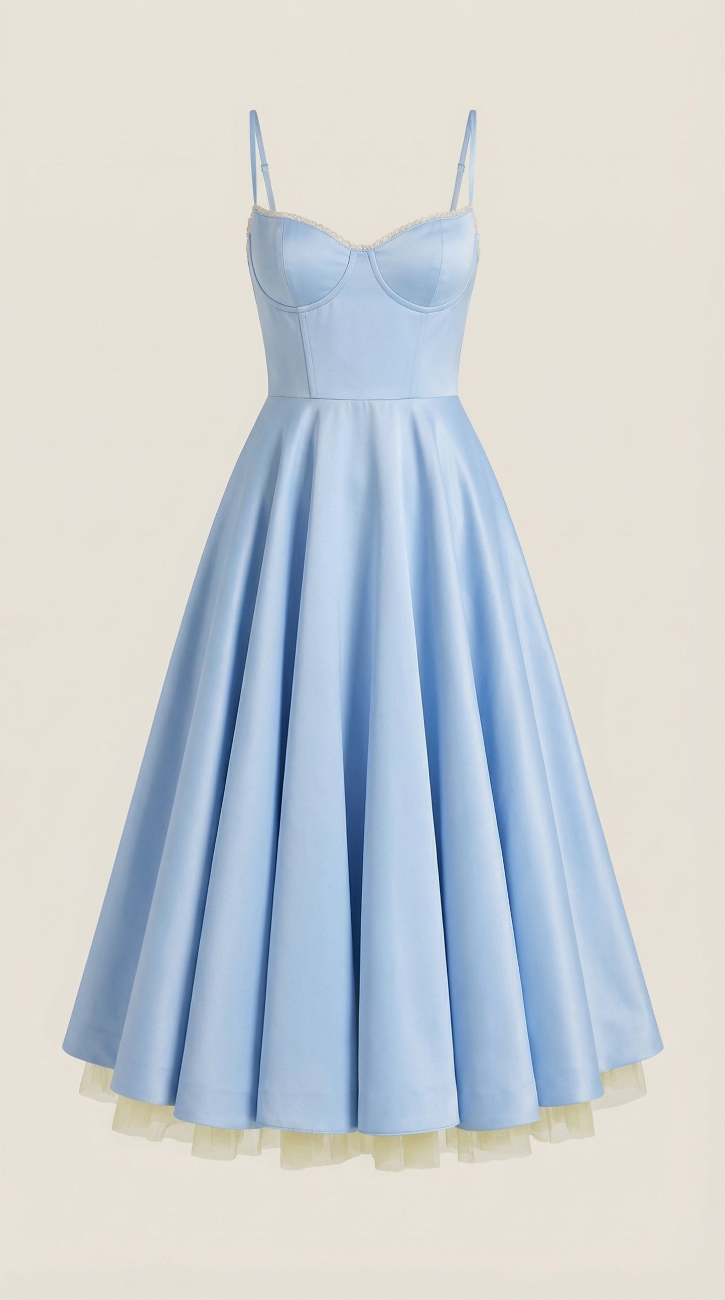 Isolde Tulle Midi Dress - Seldom Seen Styles
