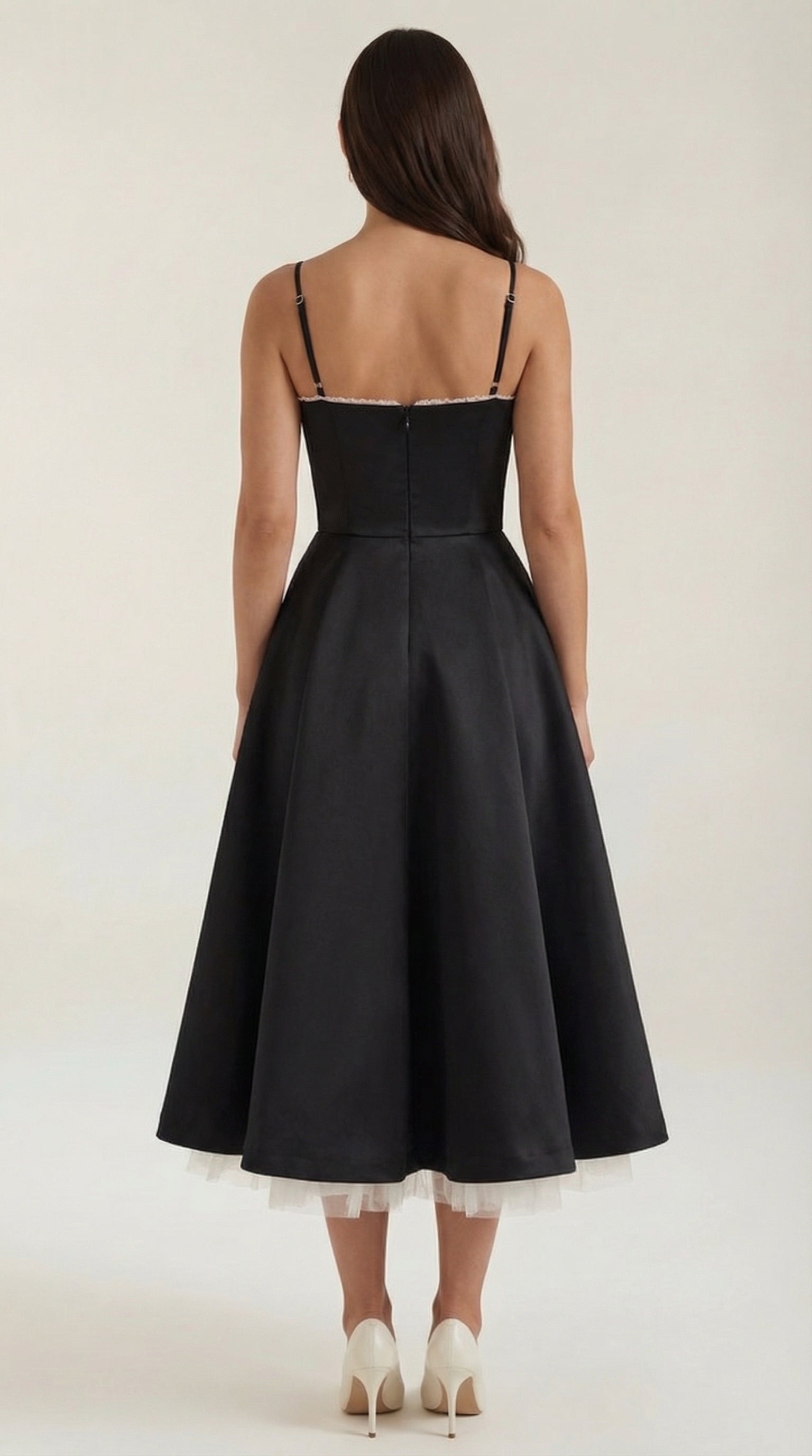 Isolde Tulle Midi Dress - Seldom Seen Styles