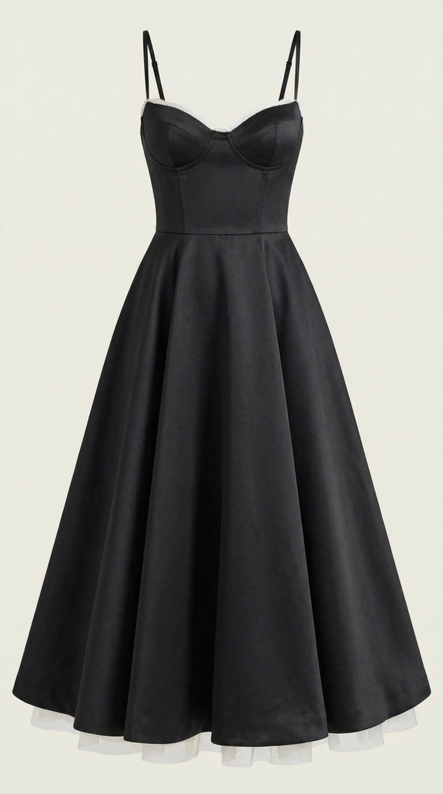 Isolde Tulle Midi Dress - Seldom Seen Styles
