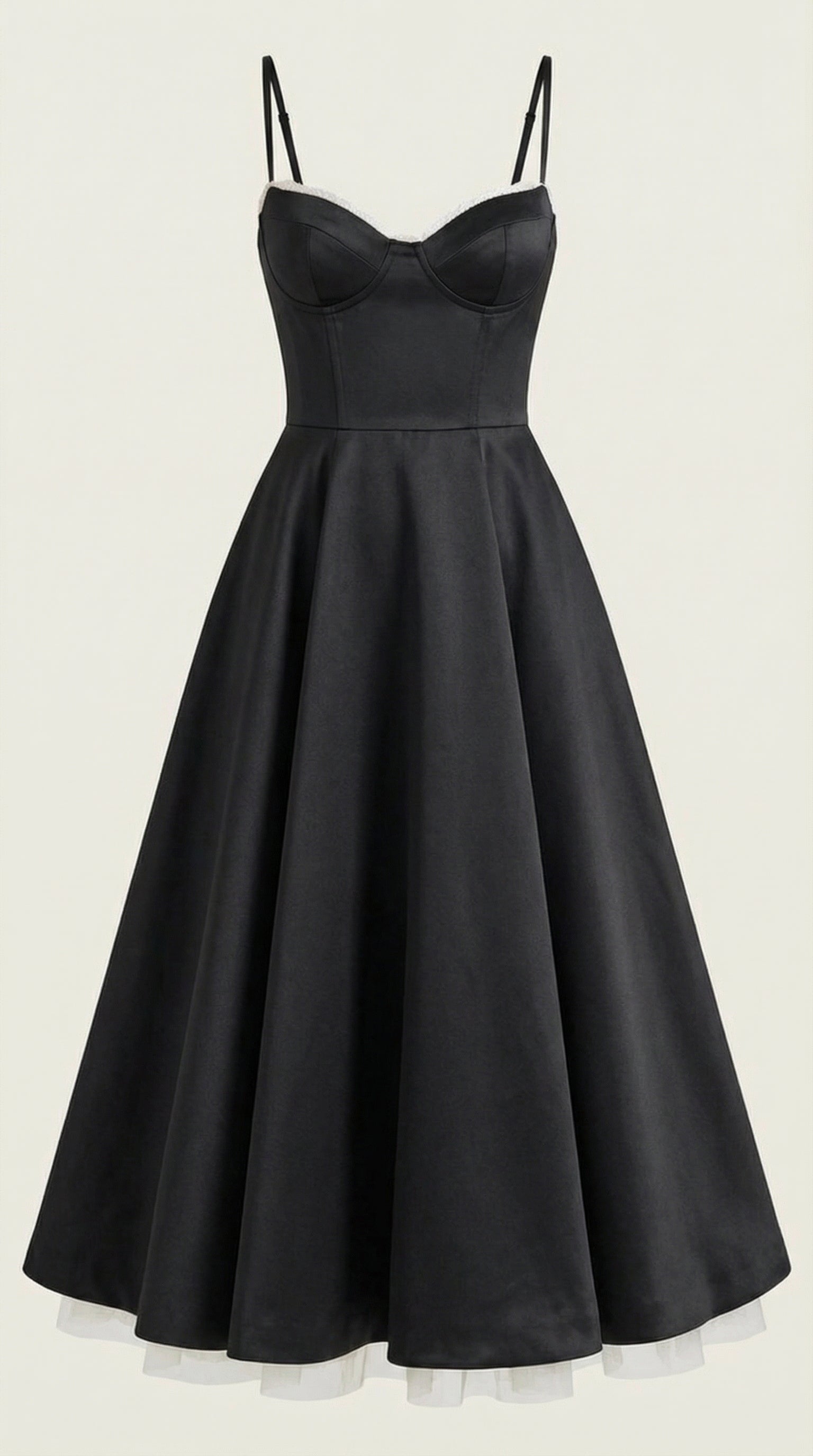 Isolde Tulle Midi Dress - Seldom Seen Styles
