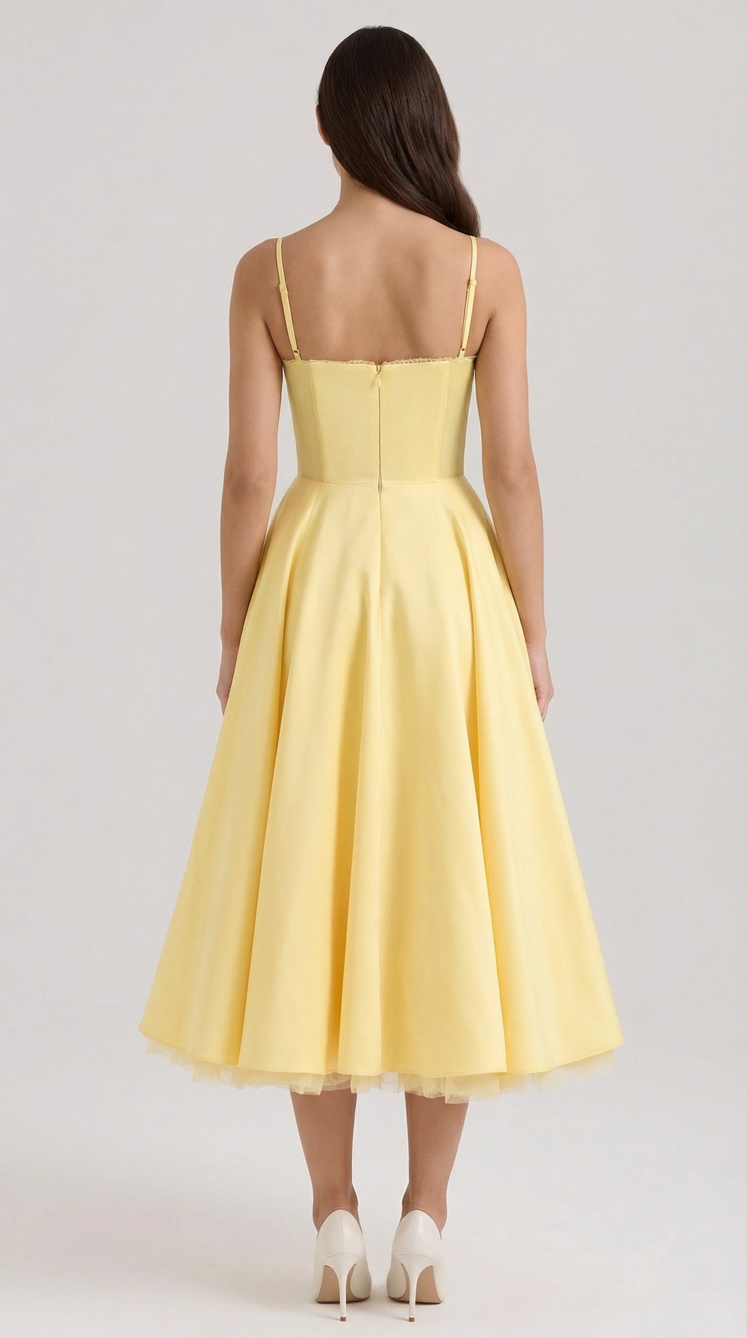 Isolde Tulle Midi Dress - Seldom Seen Styles