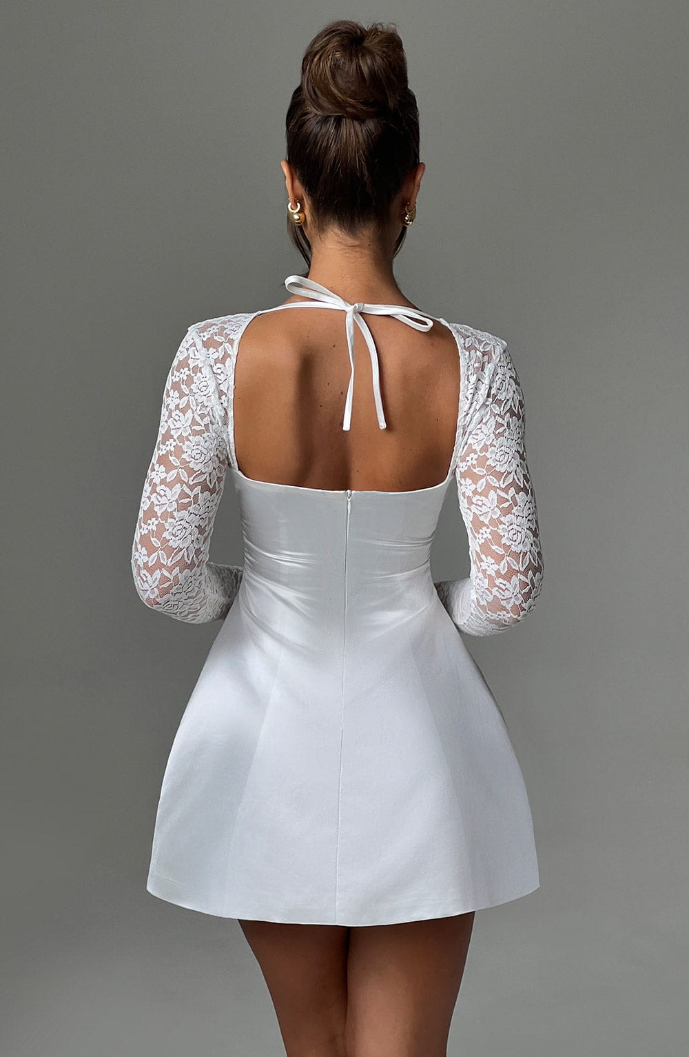 Sadie Mini Dress - Ivory Dress Babyboo Fashion Premium Exclusive Design