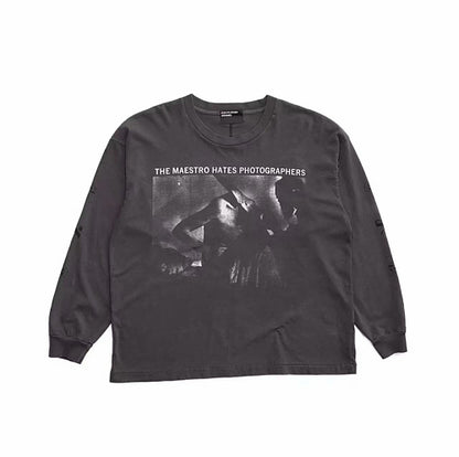 Enfants Riches Déprimés Maxfield Exclusive "The Maestro Hates Photographers" Long Sleeve