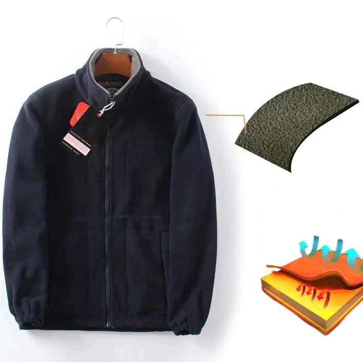 Double-Layer Fleece Hooded Jacket - Seldom Seen Styles
