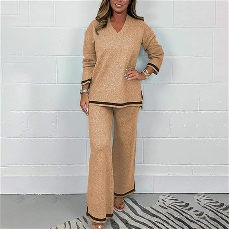 🖤Black Friday Sale:50% OFF🖤Women's 2 Piece Knit Lounge Set - Seldom Seen Styles