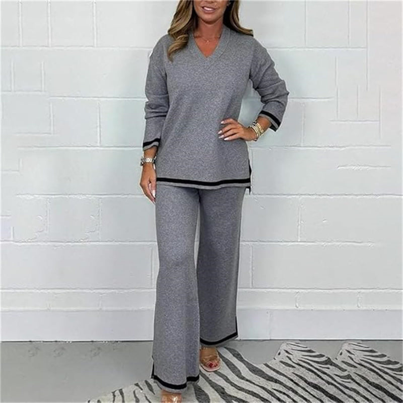🖤Black Friday Sale:50% OFF🖤Women's 2 Piece Knit Lounge Set - Seldom Seen Styles