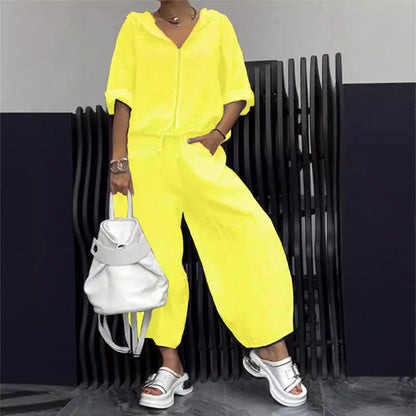 Women's Casual Top & Pants 2-Piece Set