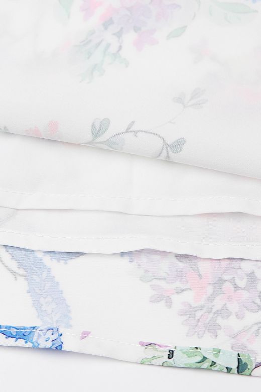 Tasmin Midi Dress - White Floral - Seldom Seen Styles